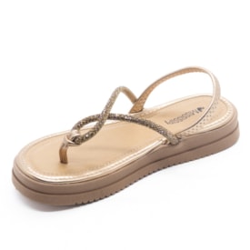 Sandália Flatform Baixa Mississipi Feminina Rose