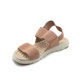 Sandalia Flatform Baixa Modere Feminina Pessego