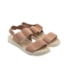 Sandalia Flatform Baixa Modere Feminina Pessego