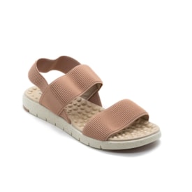 Sandalia Flatform Baixa Modere Feminina Pessego