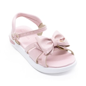Sandalia Flatform Baixa Molekinha Infantil Feminino Rosa