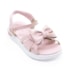 Sandalia Flatform Baixa Molekinha Infantil Feminino Rosa
