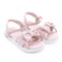Sandalia Flatform Baixa Molekinha Infantil Feminino Rosa