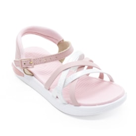 Sandalia Flatform Baixa Molekinha Infantil Feminino Rosa