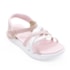 Sandalia Flatform Baixa Molekinha Infantil Feminino Rosa