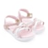 Sandalia Flatform Baixa Molekinha Infantil Feminino Rosa