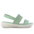 Sandália Flatform Baixa Usaflex Feminina Aqua