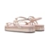 Sandalia Flatform Luz Da Lua Feminina Venus Ouro