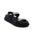 Sandalia Flatform Media Lu Rezende-Feminina Preto
