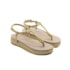 Sandalia Flatform Media Luz Da Lua Feminino Linea