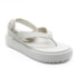 Sandália Flatform Media Moleca Feminino Branco Off