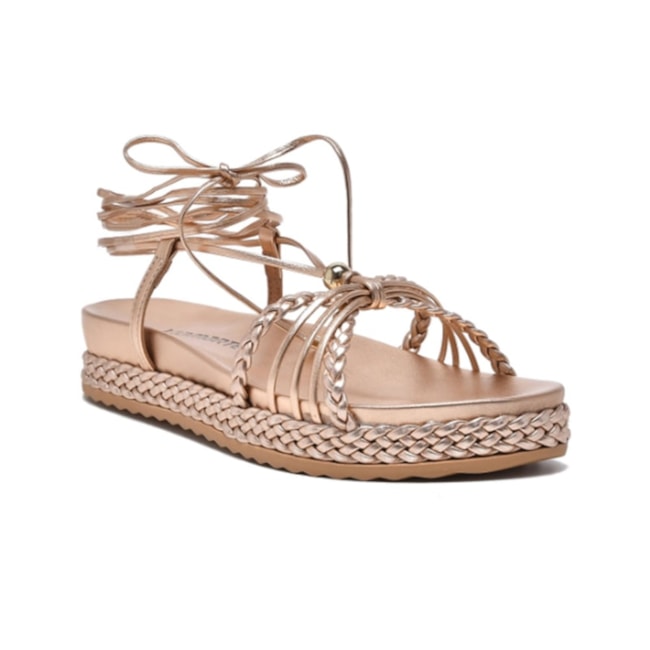 Sandália Flatform Via Marte Feminina Rouge