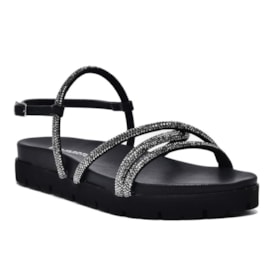 Sandália Flatform Via Marte Feminino Preto