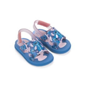 Sandália Grandene Stich Feminino Infantil Azul