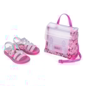 Sandália Grendene Kids Barbie Feminina Rosa