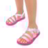 Sandália Grendene Kids Barbie Feminina Rosa