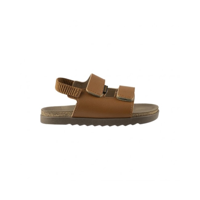 Sandália Infantil Molekinho Masculino Camel