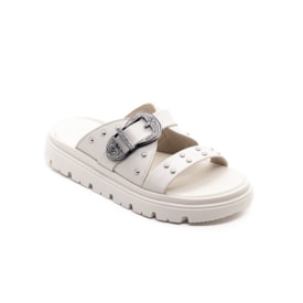 Sandália Moleca Birken Feminino Branco Off