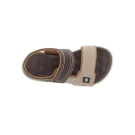 Sandália Molekinho Infantil Masculina Cafe Areia