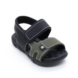 Sandália Molekinho Infantil Masculina Preto