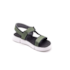 Sandália Papete Molekinho Infantil Masculino  e Verde Militar Preto