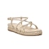 Sandalia Papete Via Marte Feminina Gold