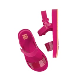 Sandalia Papete Zaxy Way Feminina Rosa Choque