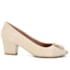 Sandalia Peep Toe Usaflex Feminino Vanilla