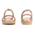 Sandalia Pink Cats Infantil Flatform Feminina Ouro Velho