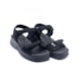 Sandalia Plataforma Azaleia Papete Feminino Preto