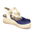 Sandália Plataforma Lumman Feminina Jeans