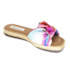 Sandalia Plataforma Tie Dye Bebece Feminina