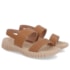 Sandália Plataforma Usaflex Feminino Caramelo