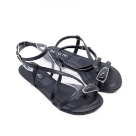 Sandália Rasteira Beira Rio Feminina Preto Sandália Rasteira Beira Rio Feminina Preto