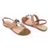 Sandalia Rasteira Dakota Feminino Mascavo