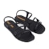 Sandália Rasteira Ipanema Solar Feminino Preto