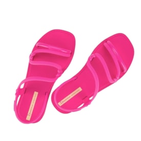 Sandália Rasteira Ipanema Solar Feminino Rosa