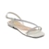 Sandalia Rasteira Lu Rezende Feminino Off White