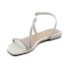 Sandalia Rasteira Lu Rezende Feminino Off White