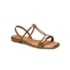 Sandália Rasteira Mississipi Feminina Ouro Velho