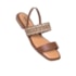 Sandália Rasteira Mississipi Feminina Tabaco