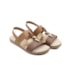 Sandália Rasteira Modare Feminina Camel