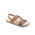 Sandália Rasteira Modare Feminina Camel