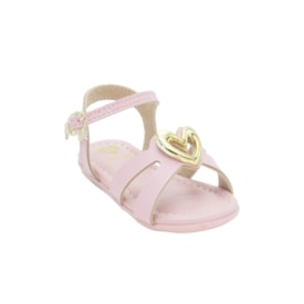 Sandália Rasteira Molekinha Feminina Infantil Rosa