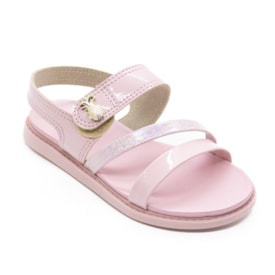 Sandalia Rasteira Molekinha Infantil Feminina Rosa