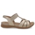 Sandália Rasteira Usaflex Feminino Ouro Light