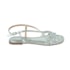 Sandália Rasteira Vizzano Feminina Prata