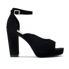 Sandália Salto Alto Bebecê Feminino Preto 