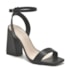 Sandália Salto Alto Via Marte Feminino Preto