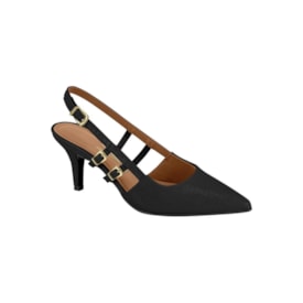 Sandália Salto Alto Vizzano Feminina Preto